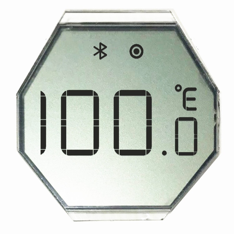 Custom Round HTN Segment LCD Display Custom Round HTN Segment LCD Display