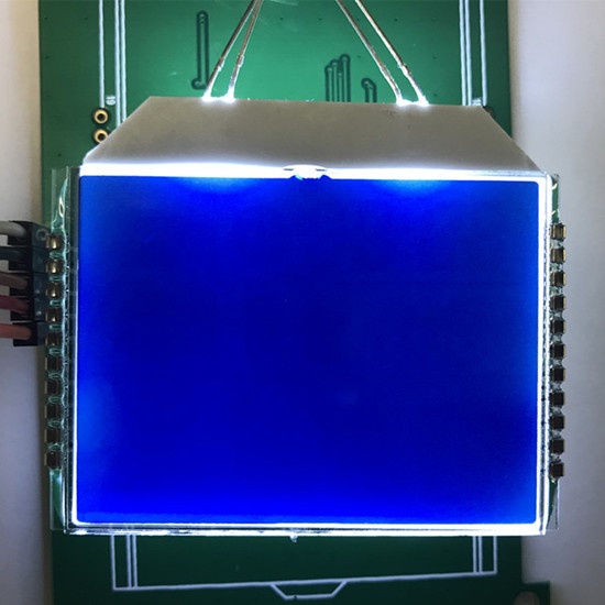 Custom HTN Blue Segment LCD Display For Kitchen Custom HTN Blue Segment LCD Display For Kitchen