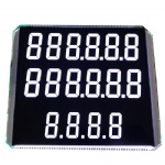 Custom Segment LCD For Fuel Dispenser